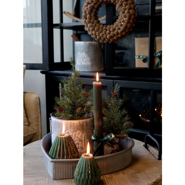 Pine tree with pine cones H 25 cm -Chic Antique