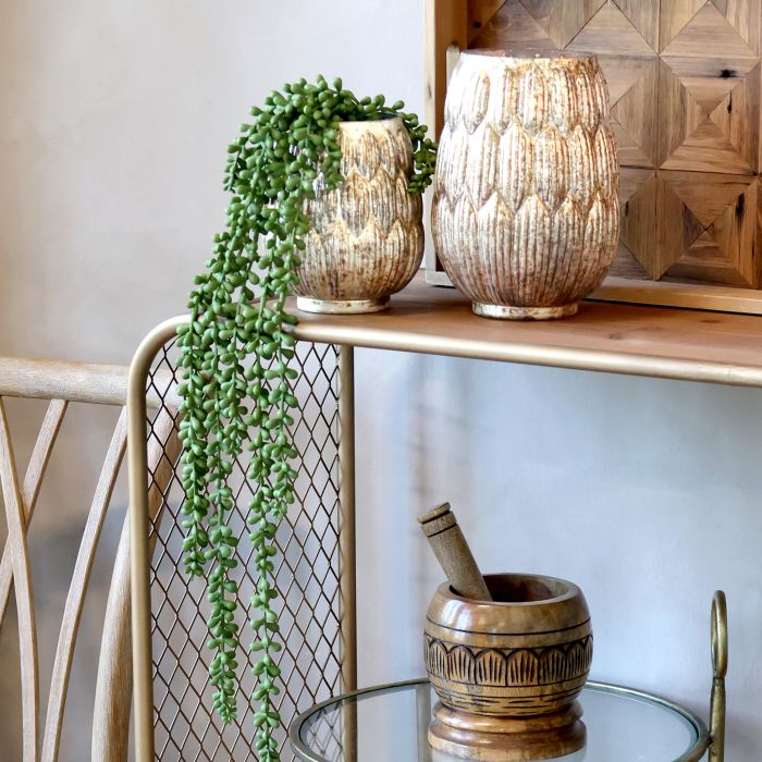 Plante artificielle Senecio - Chic Antique 