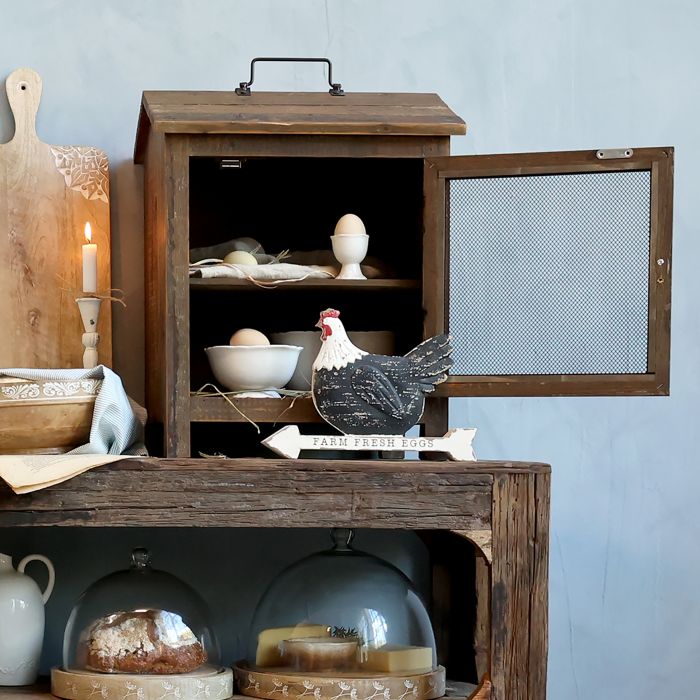 Mobiletto in legno Chic Antique
