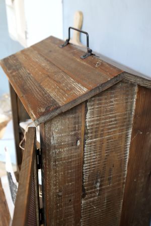 Mobiletto in legno Chic Antique