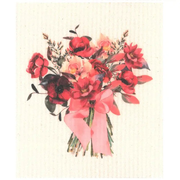 Panno svedese Bouquet Rosa