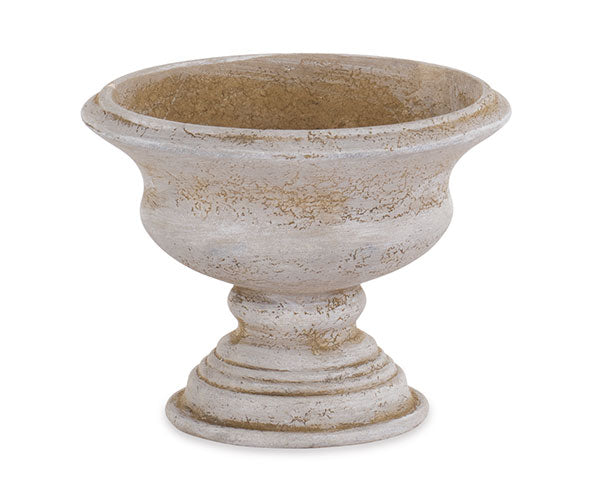 Vaso decorativo di pietra Ø 14,5 x H 11,5 cm