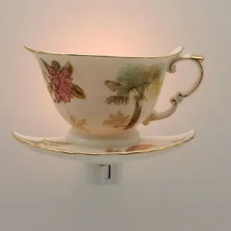 Lampada notturna Tazza in porcellana