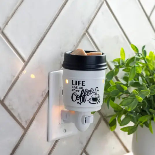 Lampada elettrica da presa COFFEE Plug Candle warmers