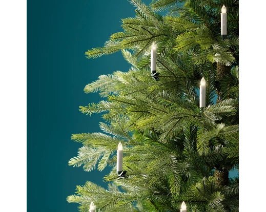 Candele a clip per Albero di natale Bianco Caldo