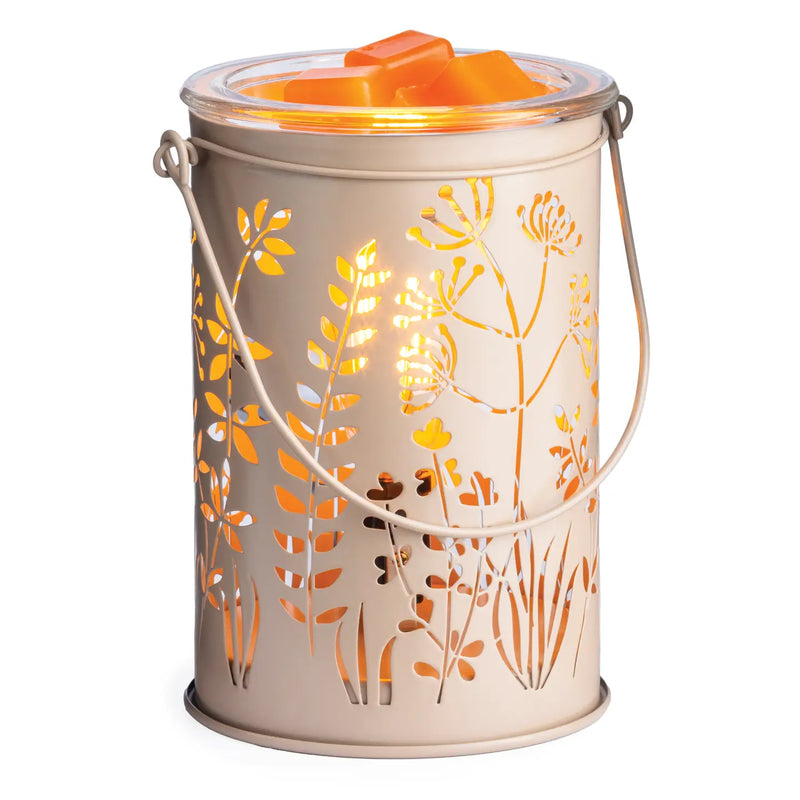 Lampada Scaldacera Elettrica Botanical Glow Crema – Candle Warmers®