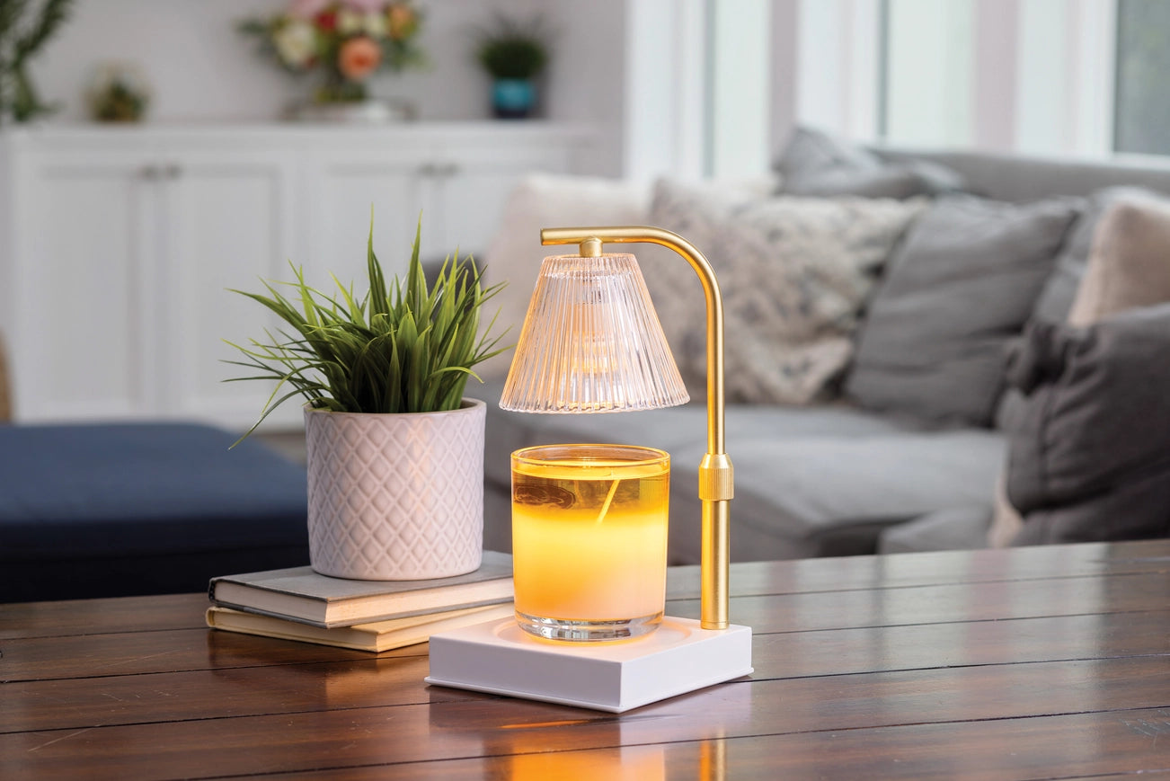 Lampada scaldacera oro Candle Warmers