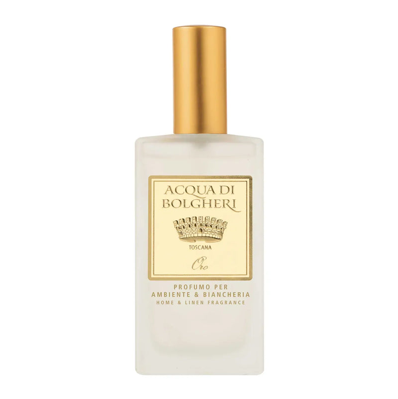 Profumo per Ambiente e Biancheria 100 ml Acqua di Bolgheri Oro