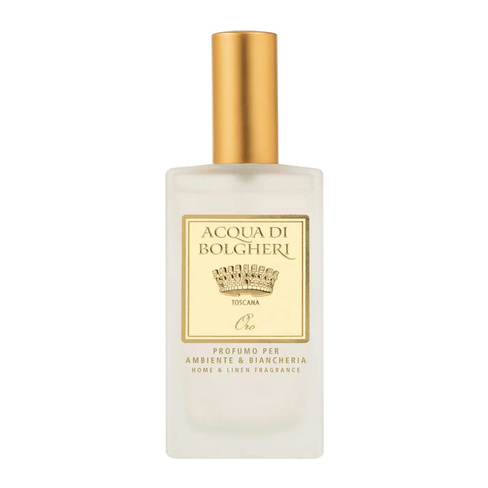 Profumo per Ambiente e Biancheria 100 ml Acqua di Bolgheri Oro