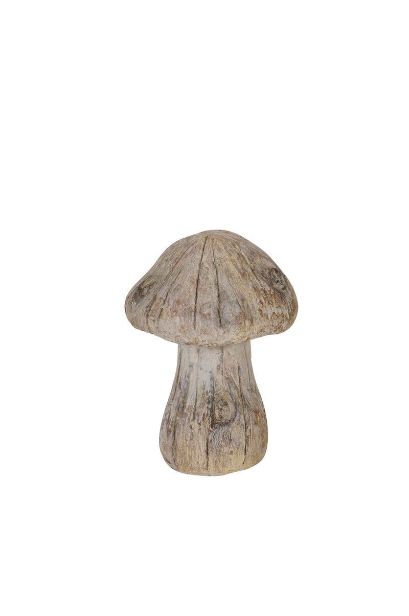 Champignon décoratif en résine