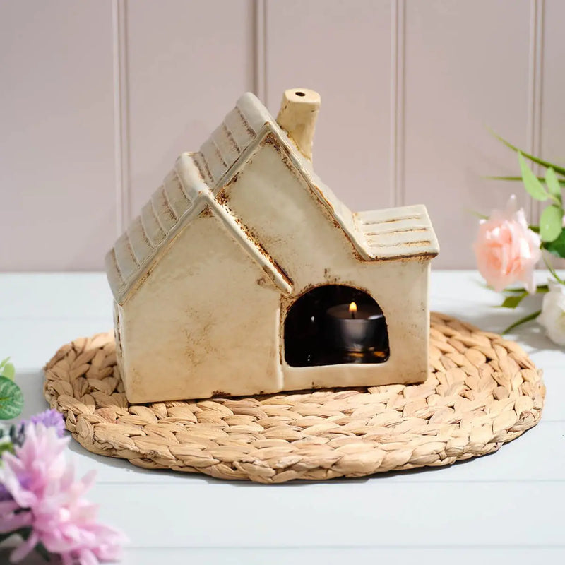 Casetta cottage Portatealight  in Gres 20 cm