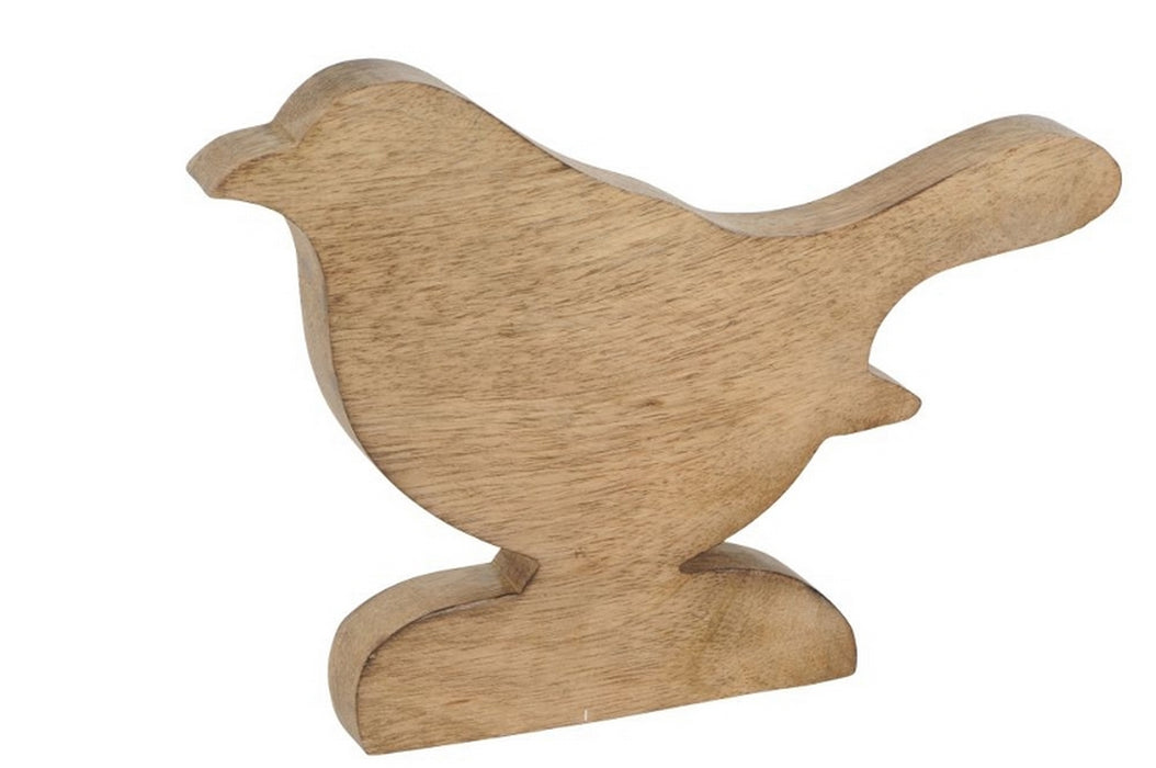 8 Pendenti Uccello In Legno - Decorazioni Per Pasqua, Casa E Finestre - Foto 2