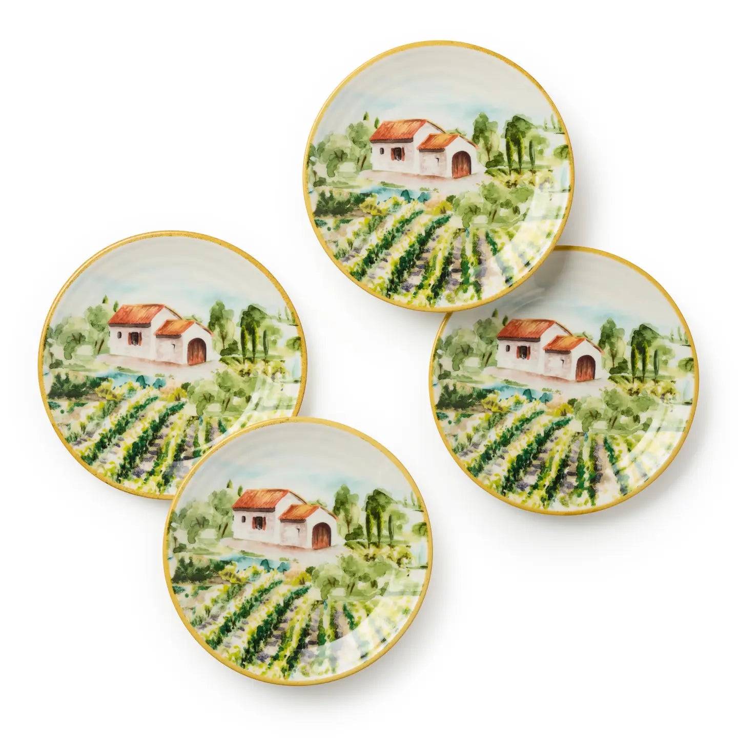 Piattino Decorativo Toscano in Ceramica 15 cm