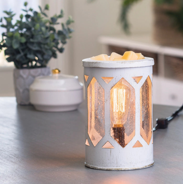 CANDLE WARMERS® Lampe électrique parfumée en métal ARBOR Edison