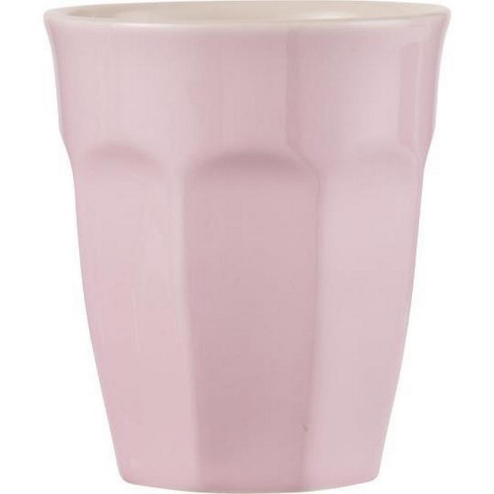 Tazza caffe latte in ceramica rosa mynte english rose