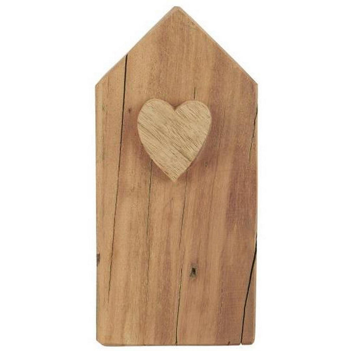 Casetta in legno con cuore