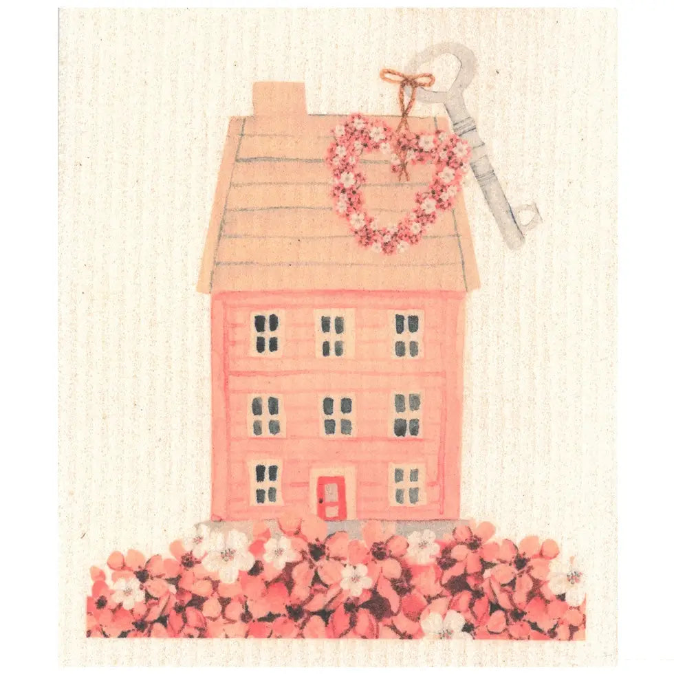 Panno svedese Casa rosa