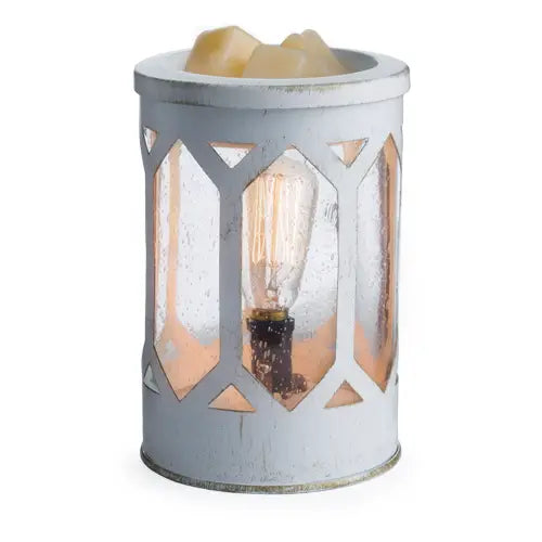 Lampada profumata CANDLE WARMERS® ARBOR Edison elettrica in metallo