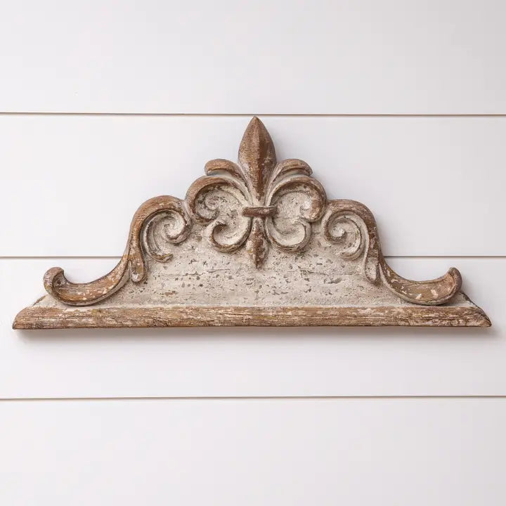 Fregio Sopraporta Decorativo Shabby Chic 61x26 cm