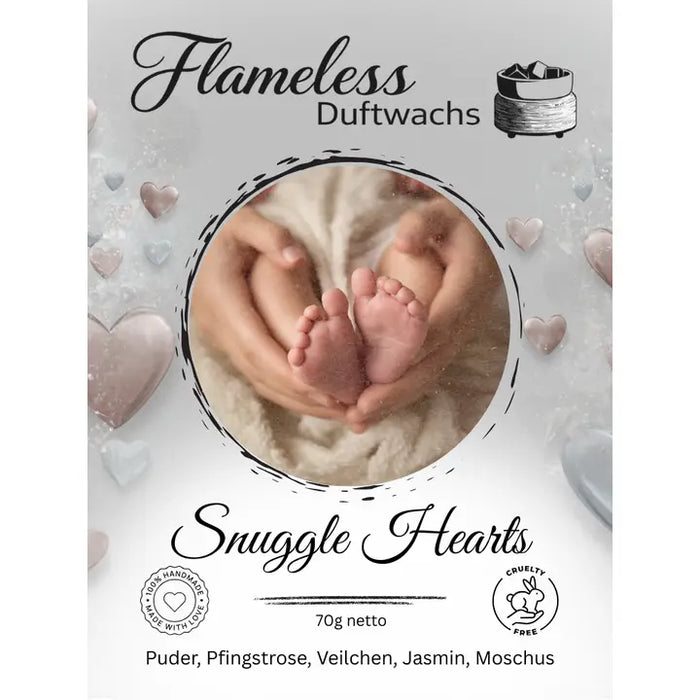 Cera Profumata Flameless Snuggle Hearts