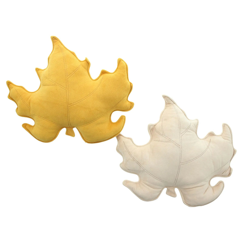 Cuscino Decorativo a Forma di Foglia d’Acero – 36×34 cm