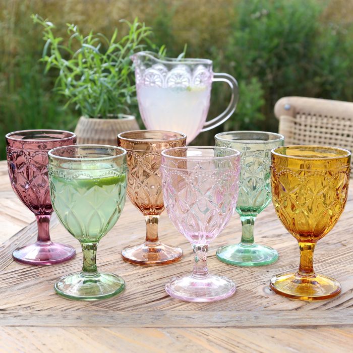 Set 6 Calici Colorati Saint Emilion Chic Antique