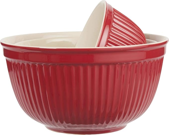 Set di 3 ciotole Mynte Strawberry  Ib Laursen