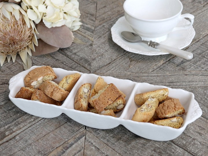 Vassoio Provence con 3 scomparti -Chic antique