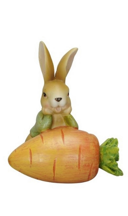 Coniglio con carota in resina