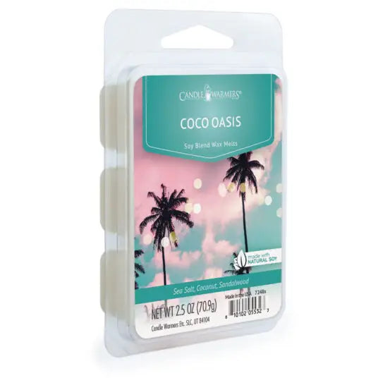 Cera profumata Cocco oasis Candle Warmers