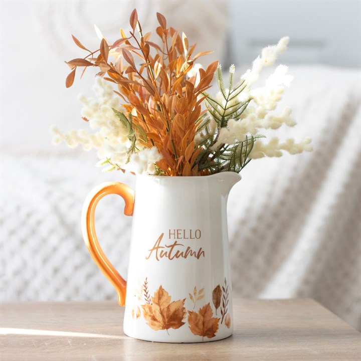 Brocca in ceramica Autunnale