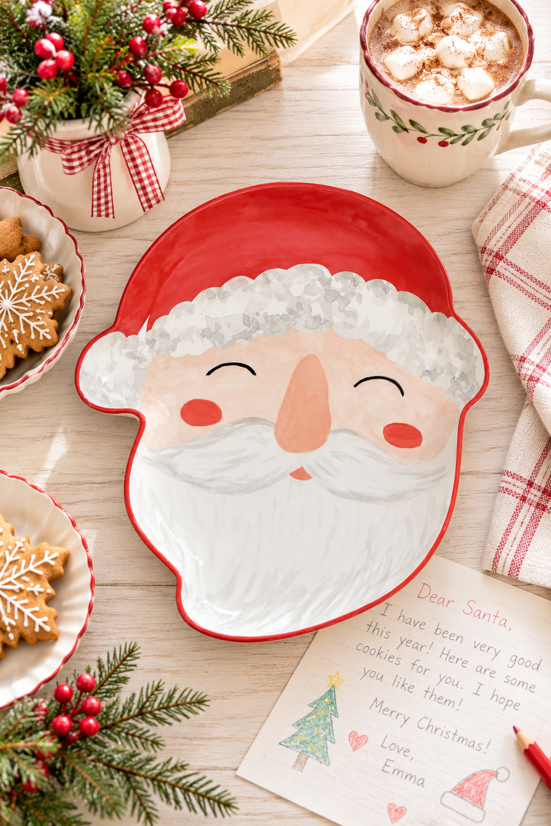 Piatto Babbo Natale Joyful Santa -Easy Life