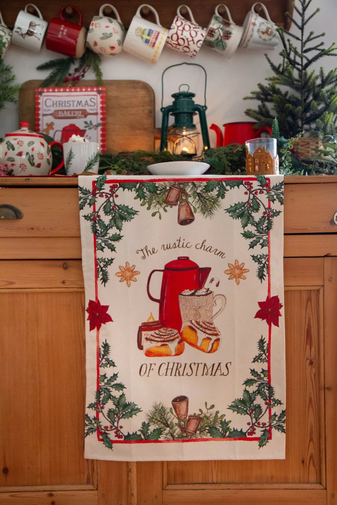 Strofinaccio Natalizio The rustic charm of Christmas