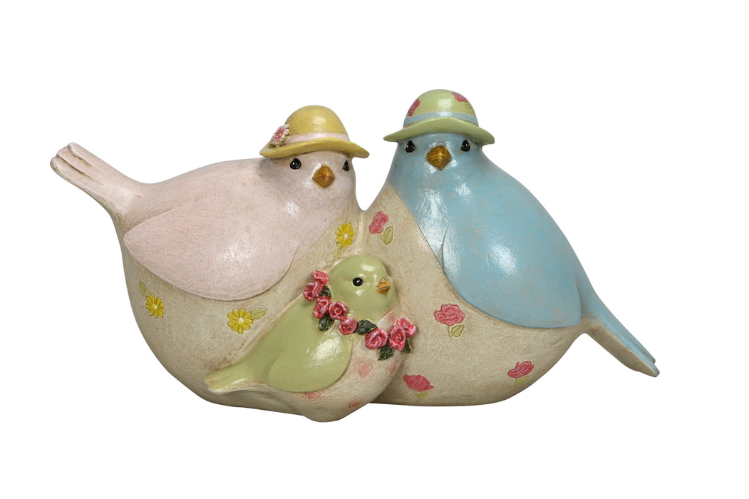 Decorative Bird Family