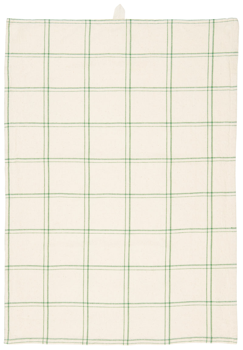 Strofinaccio da Cucina Eskild a Scacchi Verde Ib laursen
