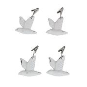 Peso Uccello Bianco S/4 - Arredo Casa da Sogno