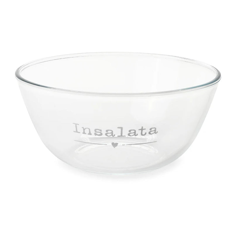 Ciotola Insalata Nuvole di Stoffa in vetro borosilicato