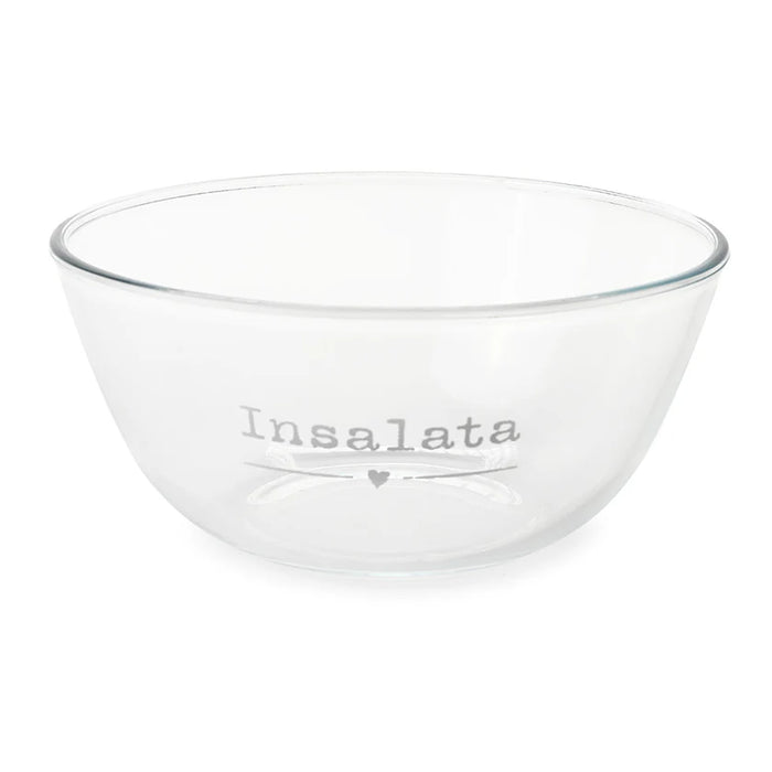 Ciotola Insalata Nuvole di Stoffa in vetro borosilicato