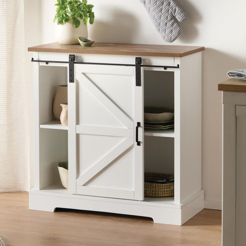 Mobile Bianco Stile Country 80x35x81 cm