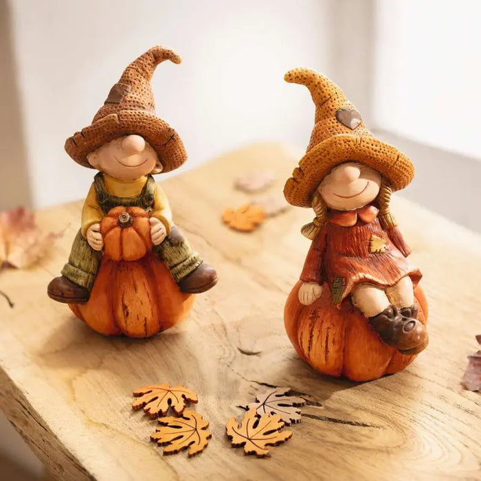 Autumn decorative statue