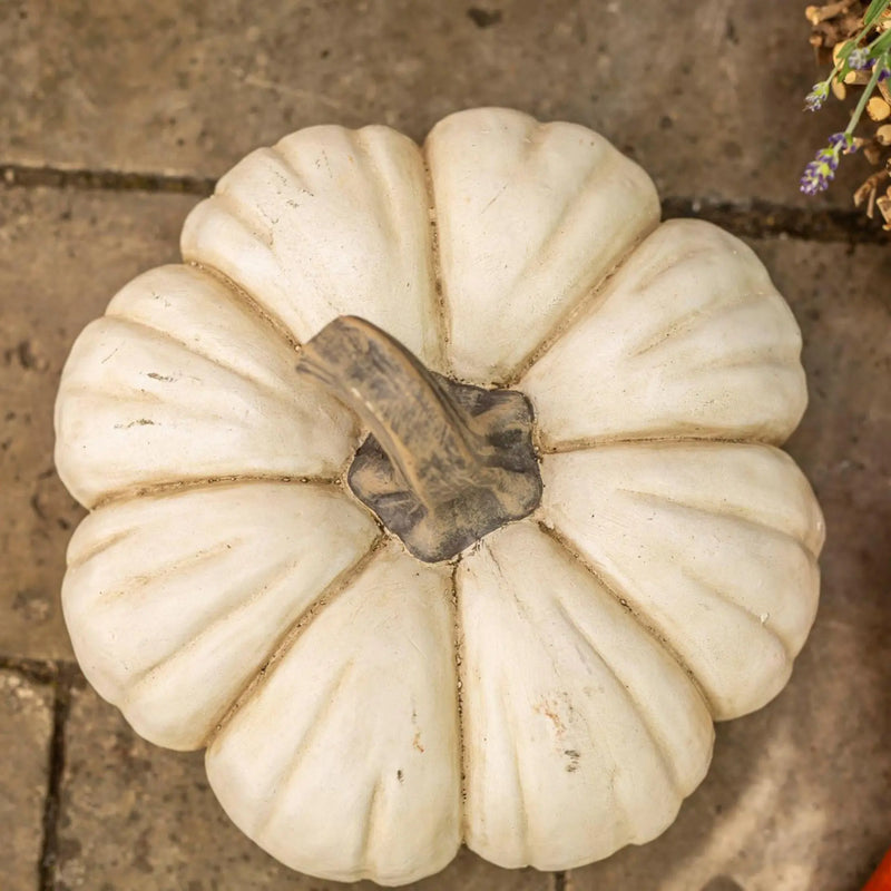Zucca Decorativa Bianca 29x20 cm