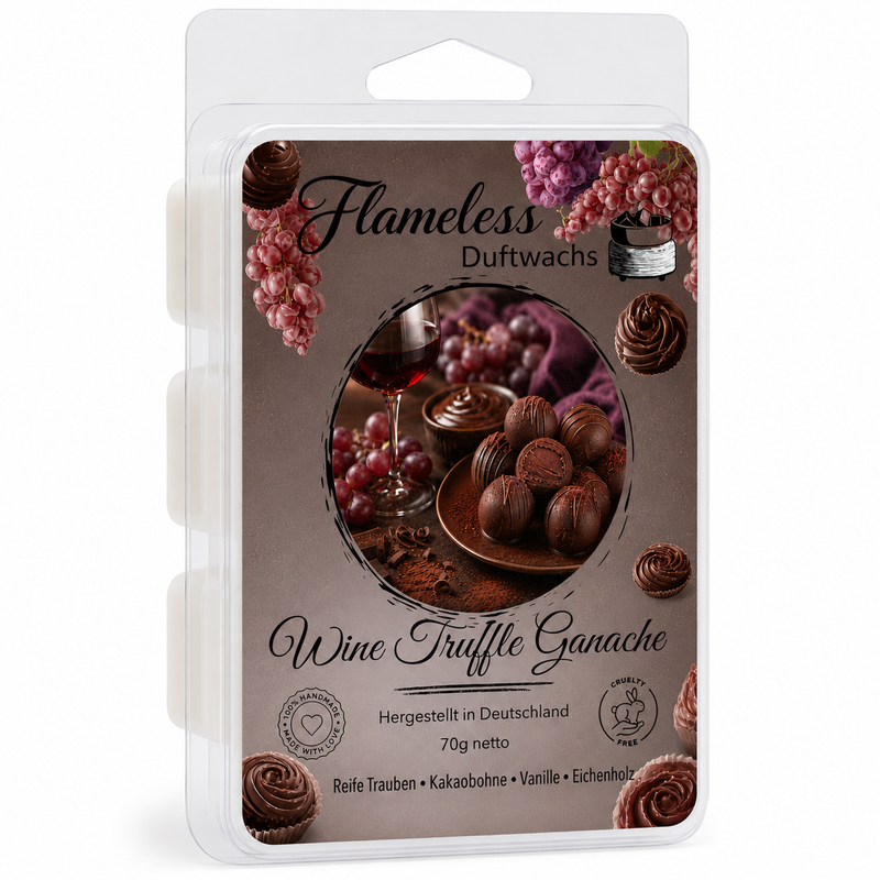 Cera Profumata Wine Truffle Ganache | Flameless Duftwachs