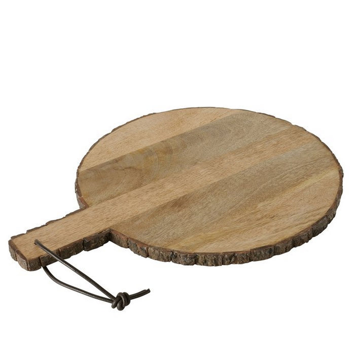 Tagliere in legno naturale corteccia