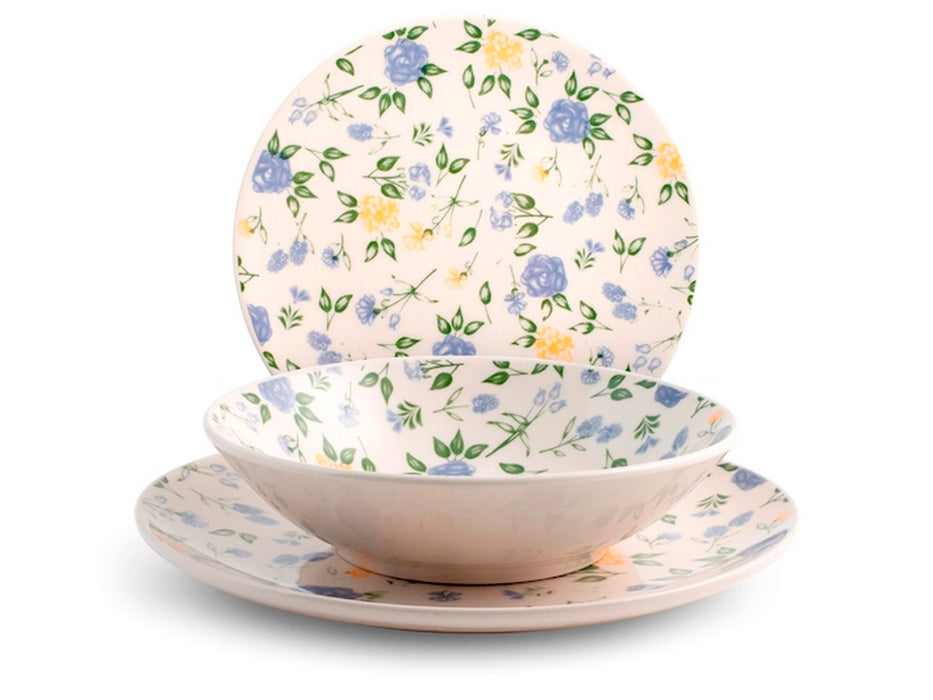 SERVIZIO PIATTI 6 POSTI FIORELLINI - Arredo Casa da Sogno