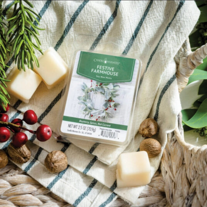 Cire parfumée classique FESTIVE FARMHOUSE - Chauffe-bougies