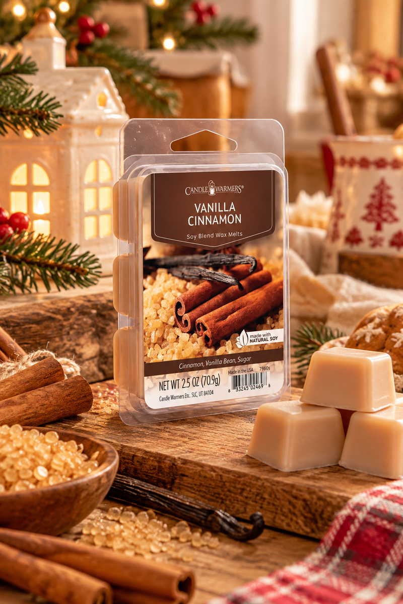 Cera profumata 70 g  Vanilla Cinnamon Candle warmers