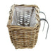 Fioriera in rattan piccola  30x18x16cm - Arredo Casa da Sogno