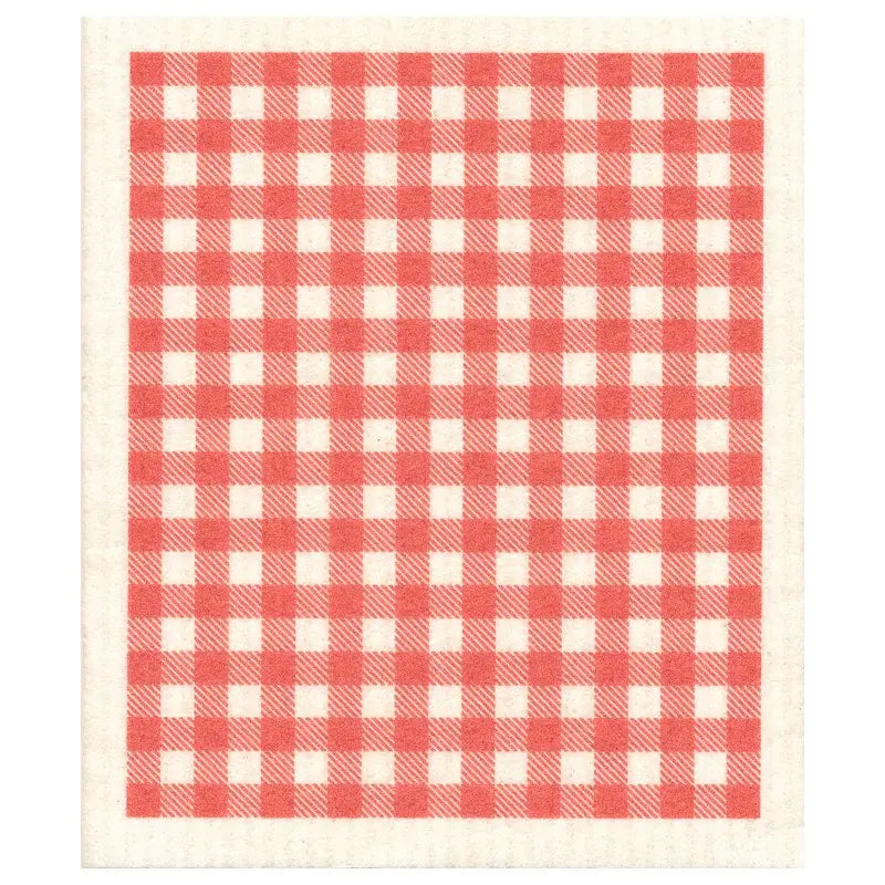 Panno svedese Quadretti Rossi