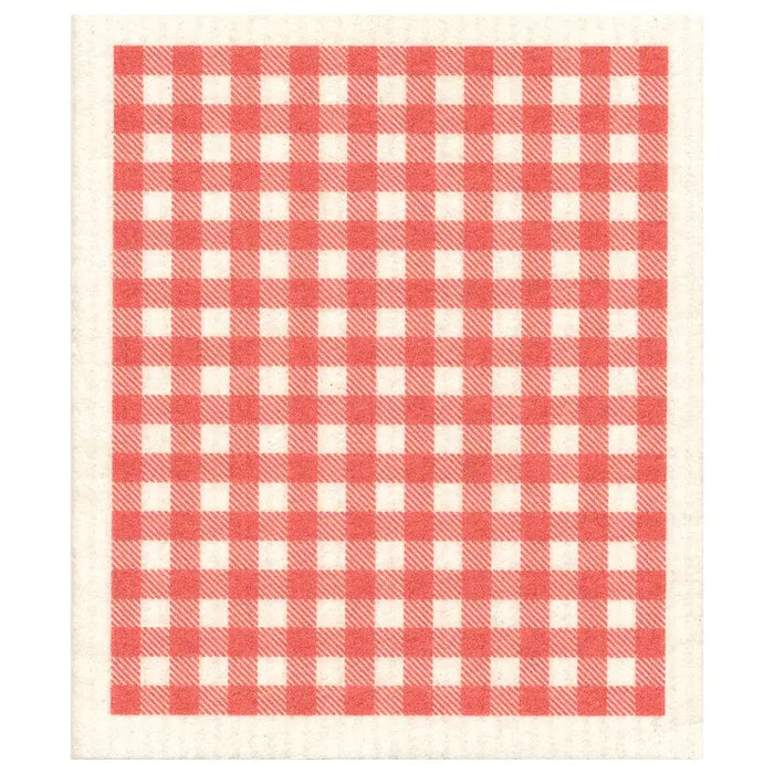 Panno svedese Quadretti Rossi