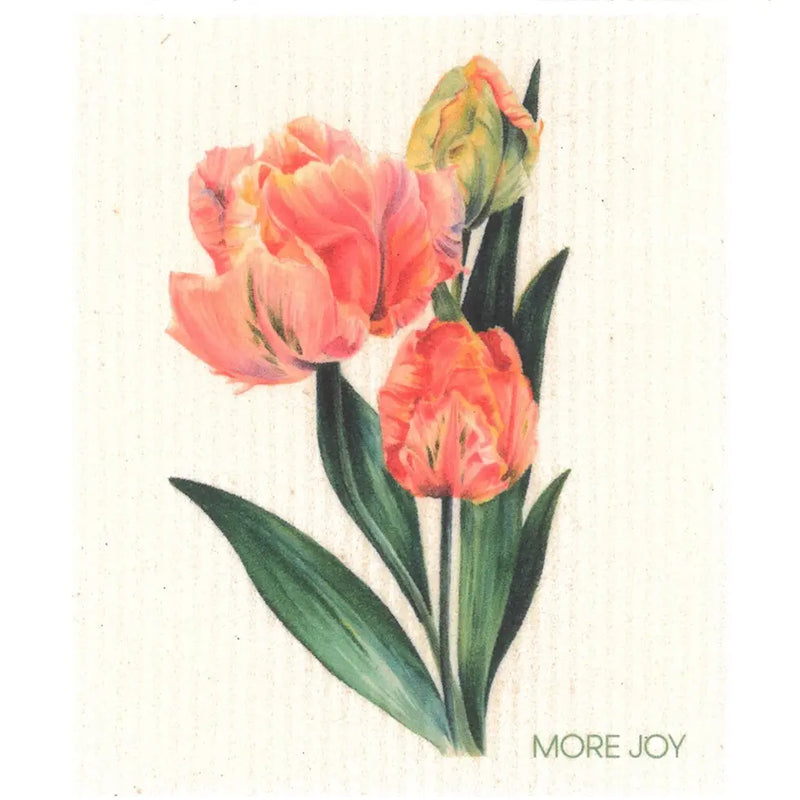 Panno svedese Tulipani Rosa